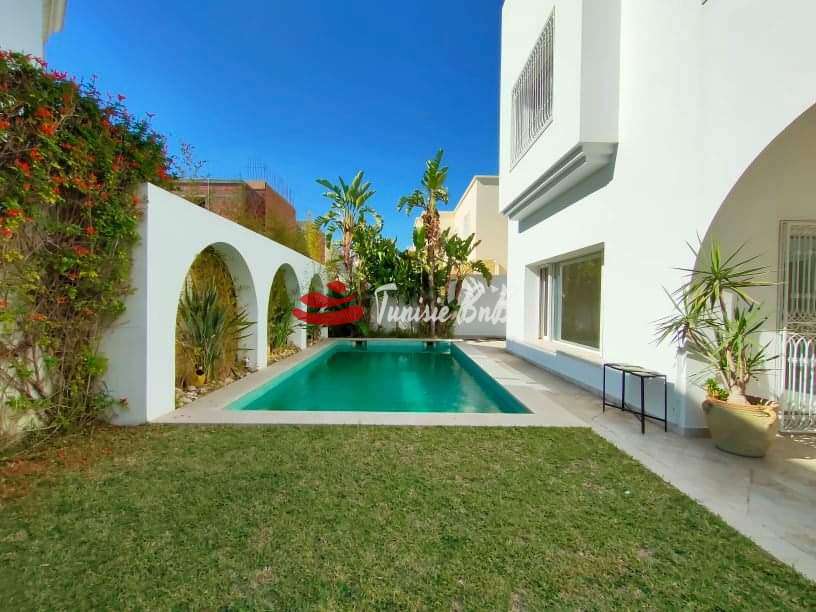 Villa avec piscine au lac 2 Tunisie BNB